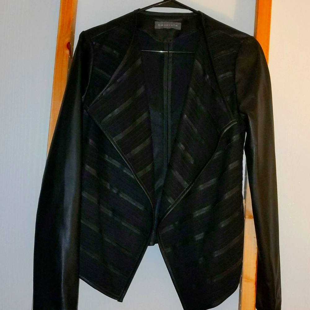 Faux Leather Jacket